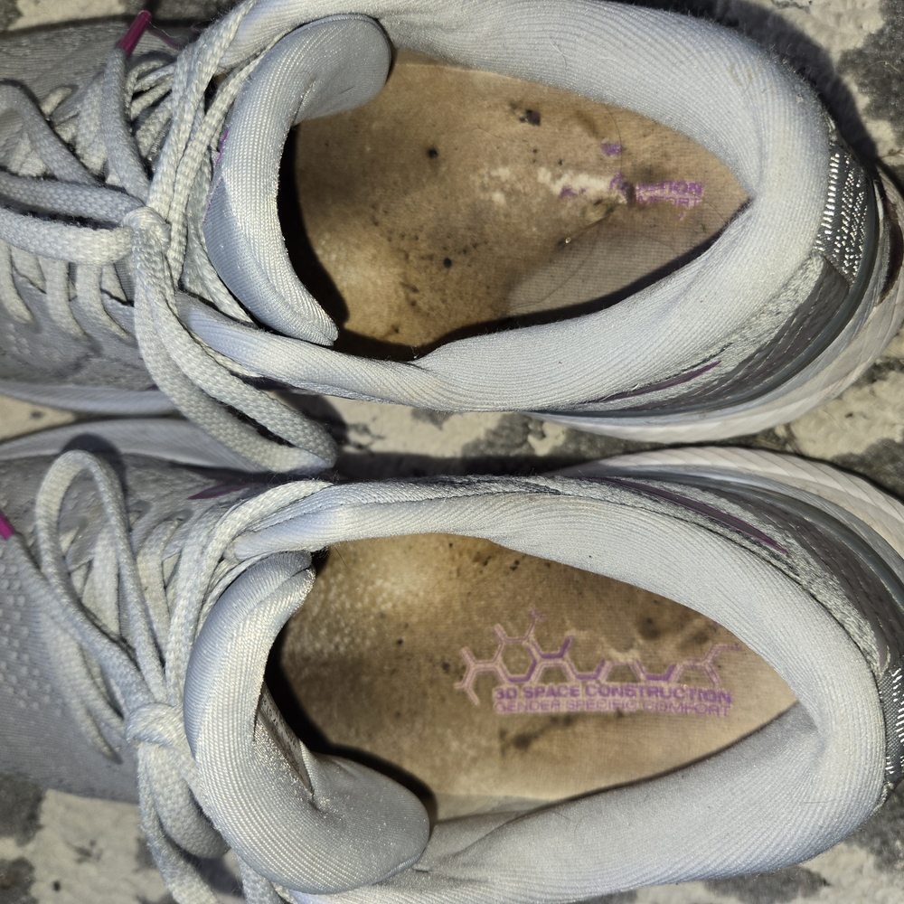 Asics Gray Athletic Shoes for Performance